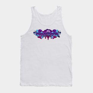 Forensicator Graffiti Purple Tank Top